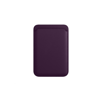 Purple Leather Wallet