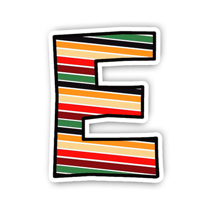 Letter E