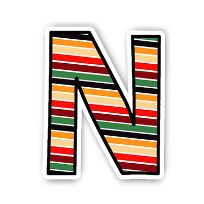 Letter N